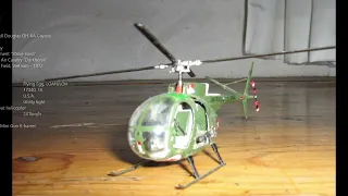 Italeri 028 - Hughes/McDonnell Douglas OH-6A Cayuse - United States Army - 1/72