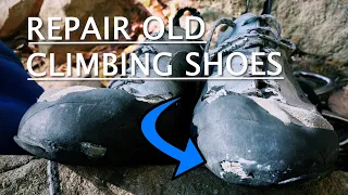 DIY Climbing Shoe Repair