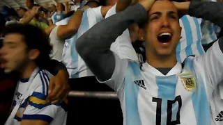 Inchas argentinos en partido Nigeria - Argentina | Reacciones en goles Messi y Rojo | Mundial Rusia