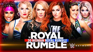WWE 2K20 : 30 WOMEN'S ROYAL RUMBLE 2020 OFFICIAL MATCH | WWE 2k20 Gameplay 60fps 1080p Full HD