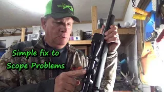 Scope Problems and how to fix/reset mechanical zero/shim scope/reticle  alignment/2019