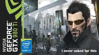 Deus Ex Mankind Divided - DX12 vs DX11 comparison [GTX 980 Ti, Intel i7 4790K]