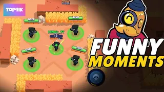 300iq и 10iq! Funny moments Brawl Stars!