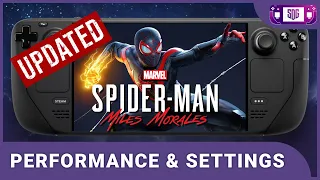 Spider-Man Miles Morales Steam Deck Gameplay & Best Settings update