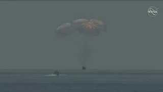 SpaceX Crew Dragon splashes down in Gulf of Mexico | AFP