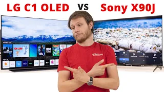 LG C1 OLED vs Sony X90J LED TV - Which one should you buy?