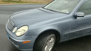 Mercedes w211 review and drive 2005 e320