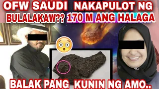 Jackpot!! Ofw Saudi nakapulot ng P170 MILLION halaga ng bulalakaw | Actual video ng ofw panuorin.