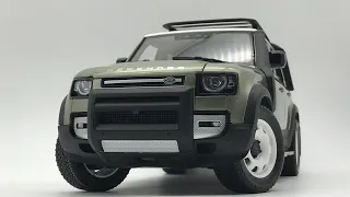 Land Rover Defender 110 L663(2020) Almost Real 1:18 Diecast Model Car [Simple Review]