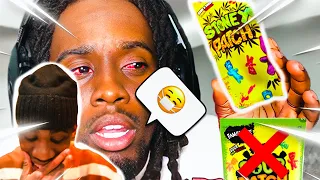 Reacting to Kai eating edibles😳