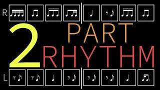 Two-part rhythm practice | Exercises for perfecting rhythm