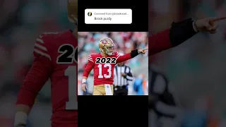 the evolution of Brock Purdy 2018/2023 #nfl #49ers  #Iowa #viral