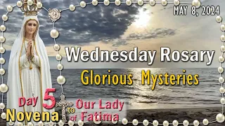 🌹Wednesday Rosary🌹 DAY-5 NOVENA to OUR LADY of FATIMA, Glorious Mysteries, MAY 8, 2024, Scenic