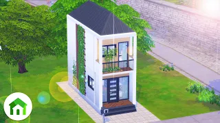 Modern Tiny Townhouse | The Sims 4 Speed Build