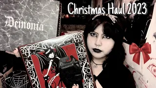 What I got for Christmas (goth edition)