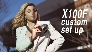 X100F How to Set up Custom Buttons