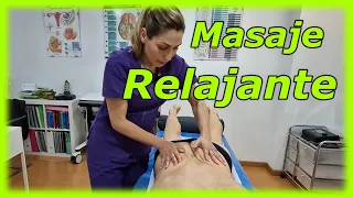 😴COMO HACER MASAJE RELAJANTE COMPLETO🙌💯/ASMR/tutorial de masaje paso a paso