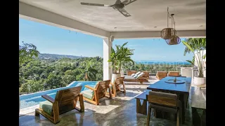 H1768DB Luxury 7 bedroom House with Ocean View Las Terrenas Samana US$1.45 million S