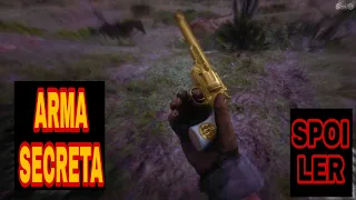 Red Dead Redemption 2 - Como conseguir o Revolver de Otis Miller - ARMA SECRETA DOURADA