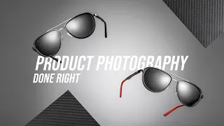 How to shoot PRODUCT PHOTOGRAPHY tips - Get it right with LIGHTING first