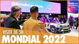 VISITEZ AVEC NOUS LE MONDIAL DE PARIS 2022 😳 Vers une FIN des salons Auto ? VISITE COMPLETE DE 3H !