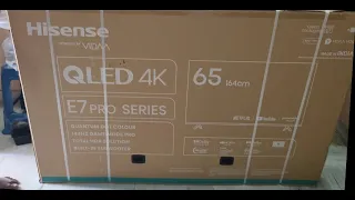 Hisense Tornado 3.0 E7K PRO QLED TV DETAILED DEMO