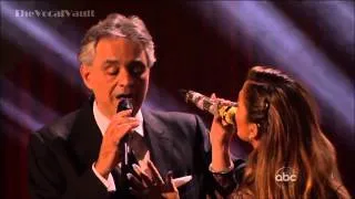 [HD] Andrea Bocelli and Jennifer Lopez - Quizas, Quizas, Quizas-DWTS-16-Results