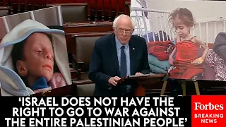 Bernie Sanders: Don't Lose Sight Of 'Humanitarian Disaster' In Gaza After Iran's Attack On Israel