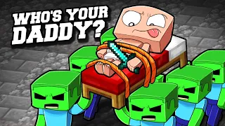 WHO'S YOUR DADDY? Zombie Experiments! (Minecraft)