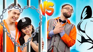 DEPORTISTA VS NERD || Cómo Volverse Popular En La Cárcel por GOTCHA!