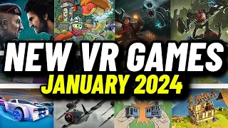 The NEW VR GAMES Keep Coming in 2024! // NEW Quest 2, PCVR & PSVR2 games JANUARY 2024