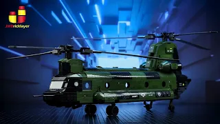 JMBricklayer CH-47 Chinook Helicopter 60002 Building Set