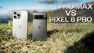 Google Pixel 8 Pro vs iPhone 15 Pro Max Camera Test - The Ultimate Professional Showdown! Who Wins!?