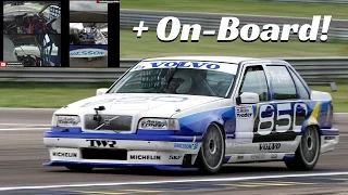 Volvo 850 BTCC ex Rickard Rydell - Outside Actions & Exclusive On-Board Multicam!