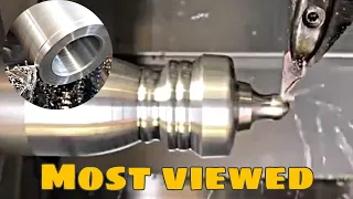 Most satisfying CNC lathe machining videos you've ever seen