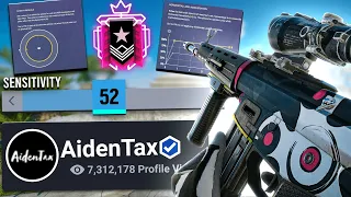 I Used AidenTax's PERFECT Console Sensitivity - RAINBOW SIX SIEGE