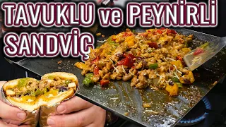 BU SANDVİÇ ZENGİN EDER ! (Yediğim En İyi Tavuklu Sandviç Olabilir ) (Cheesechicken Sandviç)