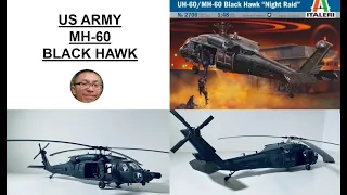 1/48 Italeri US Army MH-60 Black Hawk Showcasing