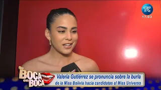 Valeria Gutiérrez lista para irse al Miss International