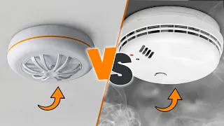 Heat Detector vs Smoke Detector: Fire Detection Device Comparison!