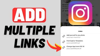 How to Add Multiple Links on Instagram - NEW UPDATE (2023)