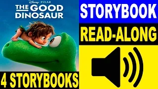 4 The Good Dinosaur Read Along Storybooks | 4 The Good Dinosaur Read Aloud Story Books