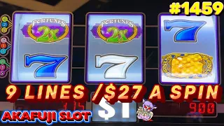 I played again it was still hot!🤑 Persian Fortunes Slot Machine 赤富士スロット この台 まだまだイケル！