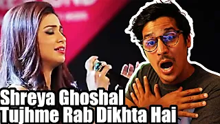 Tujhme Rab Dikhta Hai by Shreya Ghoshal live at Sony Project Resound Concert | Reaction