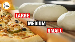 Pizza Dough with👉 Storage Method Recipe by Food Fusion