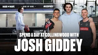 Collingwood facilities tour with NBA Star Josh Giddey and Tom Mitchell!