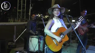 Catherine Vergnes canta Jinete Campero en Larroque Febrero 2023 (Entre Rios)