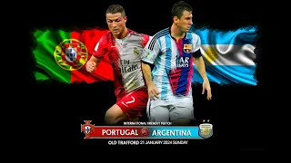Argentina Vs Portugal | eFootball24 | #youtube #argentina #football #viral #ronaldo #messi #gaming