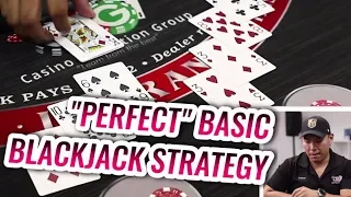 PERFECT Blackjack Basic Strategy - Blackjack Tutorial