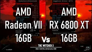 [1440p] RX 6800 XT 16GB Nitro+ vs Radeon VII 16GB | Ultra Settings | Stock + Overclock Comparison